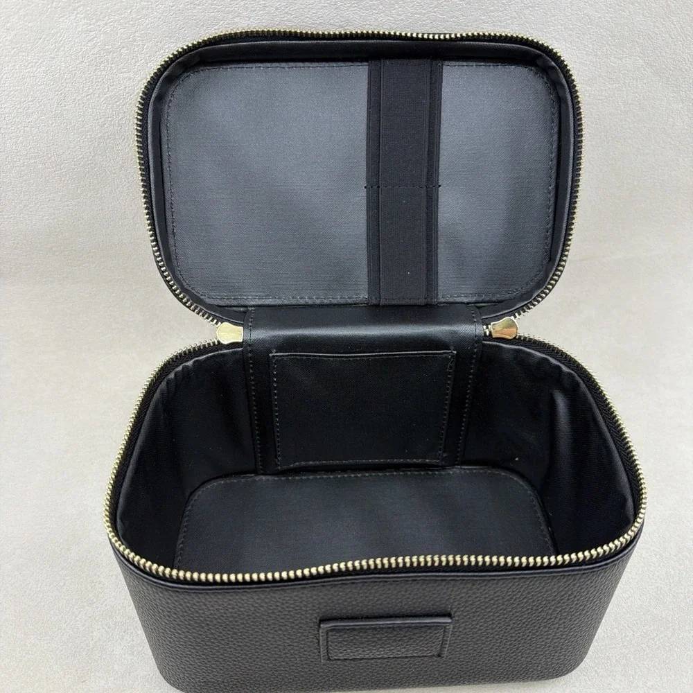 Étoile Mini Vanity Case in Black Croc NEW With Defects Please See All Photos